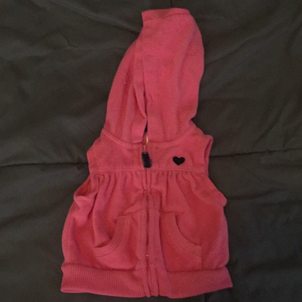 3 month Zip up Vest